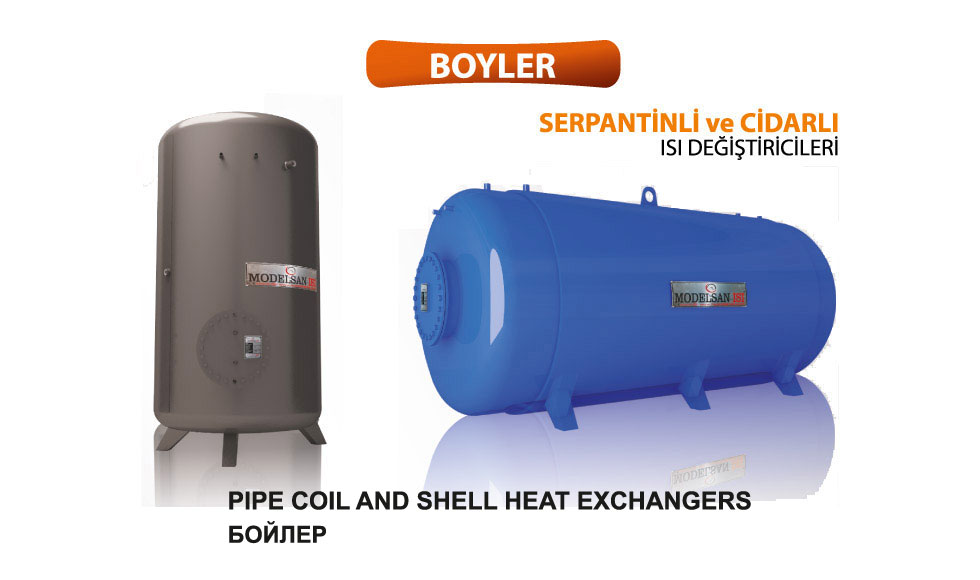 MDSBY / MDCBY Pipe Coil & shell Water Heater